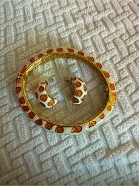 Kenneth Joy Lane bracelet and earrings set 2006